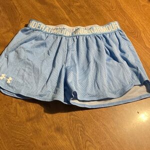 Under Armour Women's Light Blue Athletic Shorts